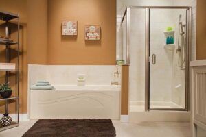 Bathroom and Shower Combo Designs